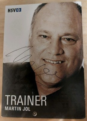 Martin Jol  HSV -Autogrammkarte original signiert *Tottenham* *FC Bayern*Fulham*