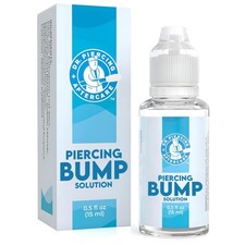 Dr. Piercing Aftercare Keloid Bump Solution Drops 15mL - Gentle Saline Formula w