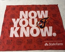 Indiana Fever “Now You Know” Rally Towel WNBA Caitlin Clark Era Season Opener