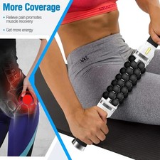 Electric Rotating Roller Body Muscle Relaxing Rolling Massage Device Home Use