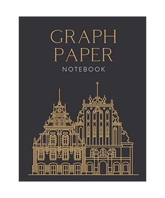 Graph Paper Notebook: Large Stylish Graph Paper Journal - 120 Quad Ruled 4x4 Pag