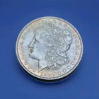 1897 P Morgan Silver Dollar - BU Toner!! Raw Uncirculated Coin - Strong Strike!!