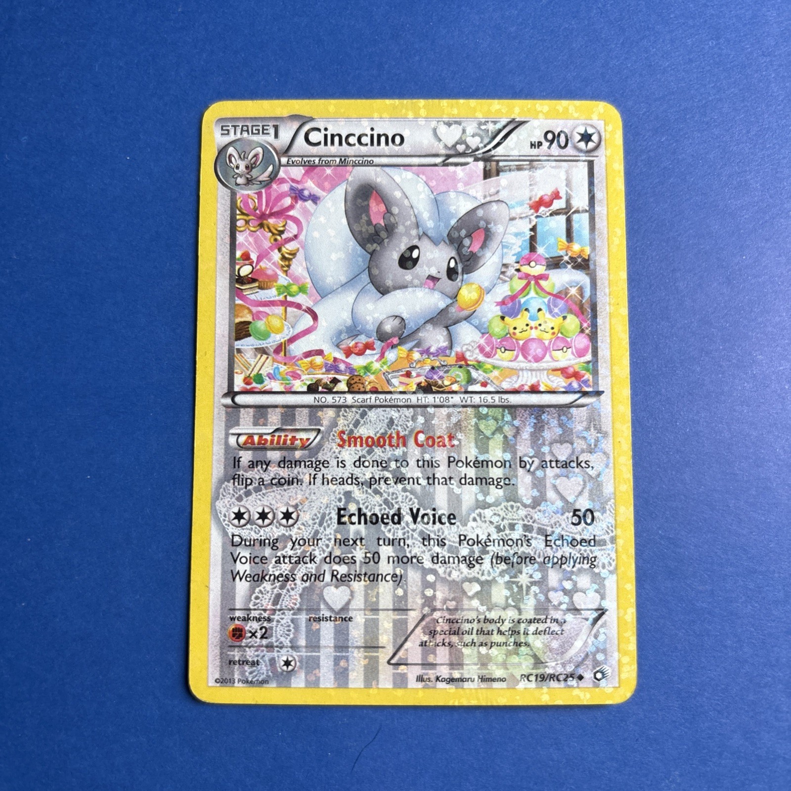 Cinccino Legendary Treasures: Radiant Collection RC19/RC25 LP