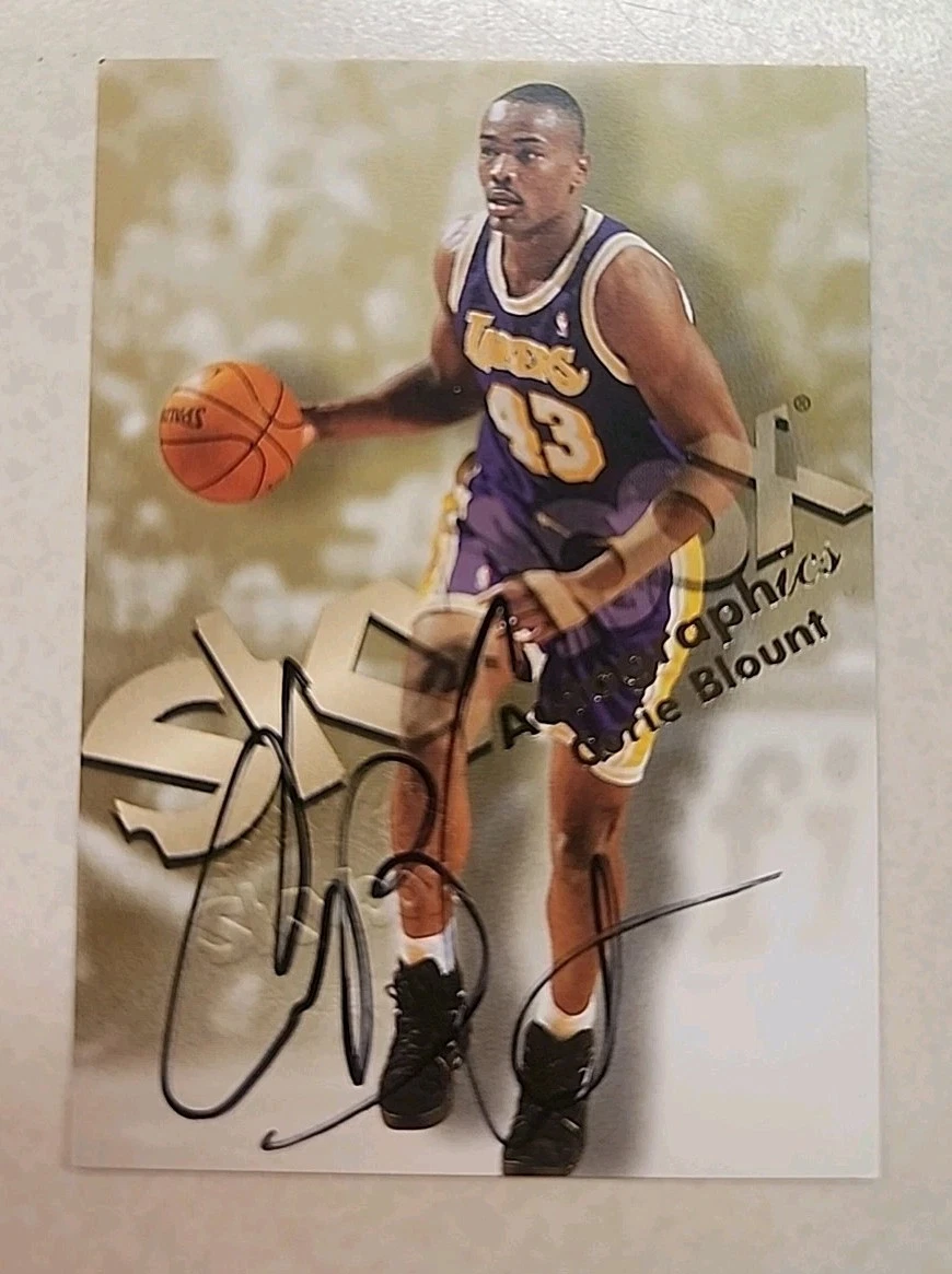 Corie Blount trading card