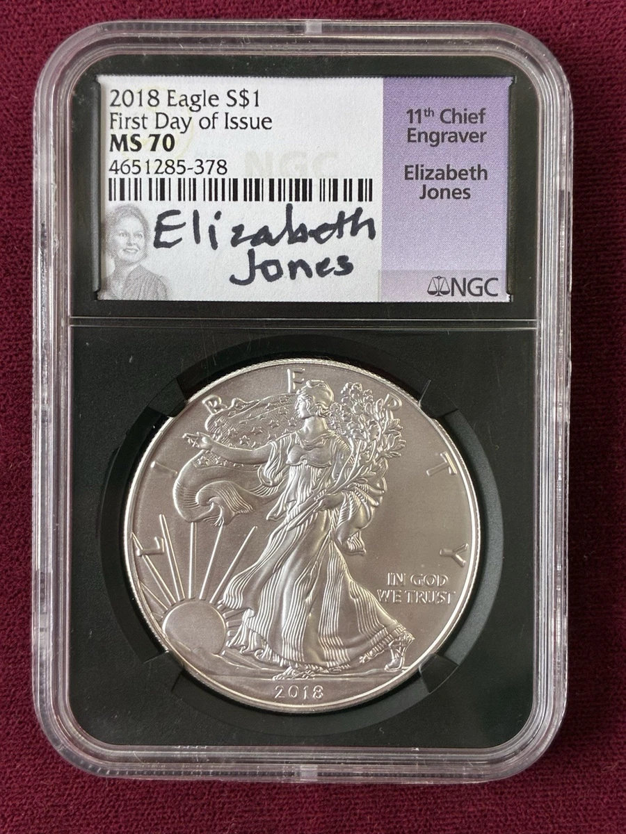 American Eagle MS 70 Graded 2018 Silver Bullion Coins for sale | eBay