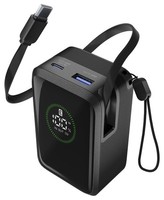Cellular Line Roller 10000 Mah Powerbank USB Typ-C Schwarz