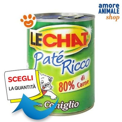Monge LeChat Cat Pastete Mit Kaninchen Essen Nass Katzen Zinn Ab 400 Gr