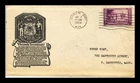 US COVER WISCONSIN TERCENTENARY FIRST DAY ISSUE SCOTT 739 ANDERSON CACHET