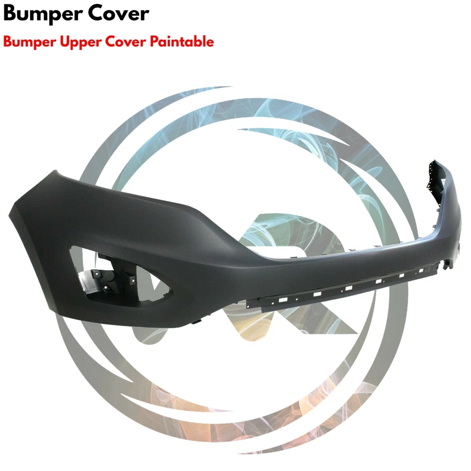 Front Bumper Cover Fascia & Grille Assembly Kit For 2015-2018 Ford Edge Foto 3 de 4