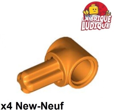 Lego Technic 4x Achse Axle Pin Connector Hub Connector 1L orange 22961 NEU