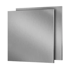 2 Pcs 6061 Aluminum Sheet Metal with Protective Film 12 x 12 x 3/8 Inches Fla...