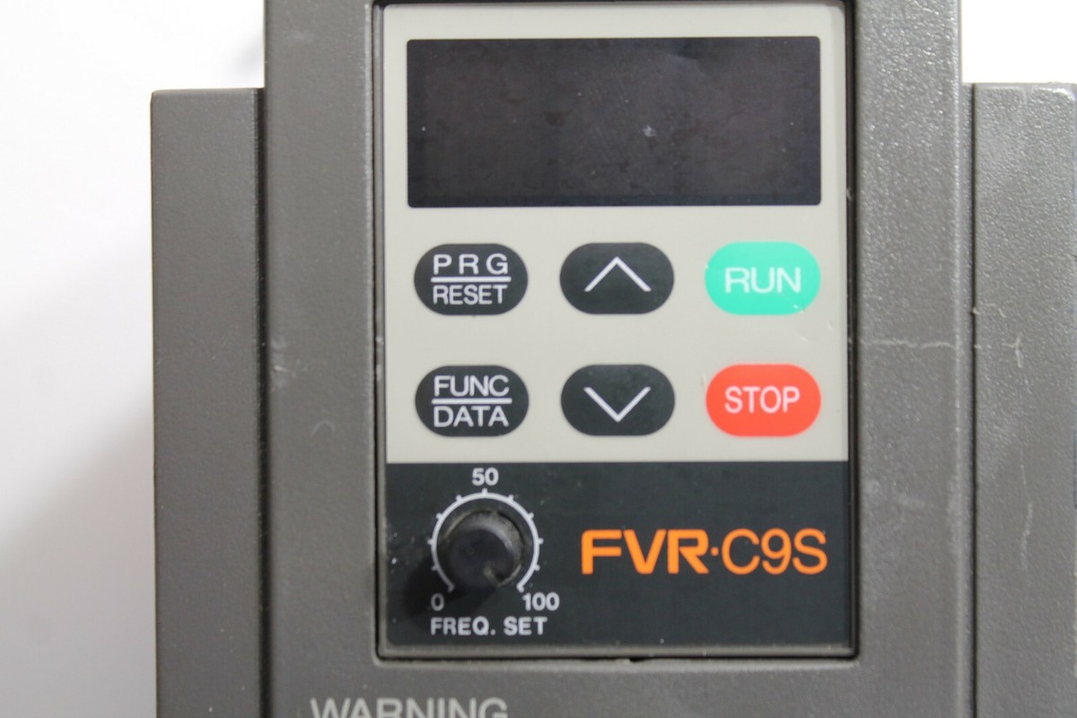 Fuji FVR.C9S FVR0.75C9S-7EN Inverter | eBay Fuji FVR.C9S FVR0.75C9S-7EN Inverter | eBay