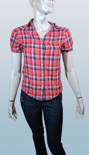 T-shirt de sport manches courtes col v femme - DESTOCKAGE