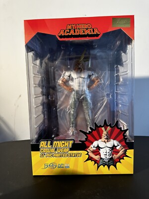 First 4 Figures My Hero Academia All Might Casual Wear Figure F4F DAMAGED SEALED