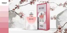 Ruby by SWISS Collection 3.38oz EDT for Women NEW SEALED Box