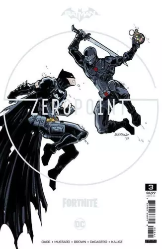 BATMAN FORTNITE ZERO POINT #3 MUSTARD PREMIUM VARIANT DC COMICS 051921