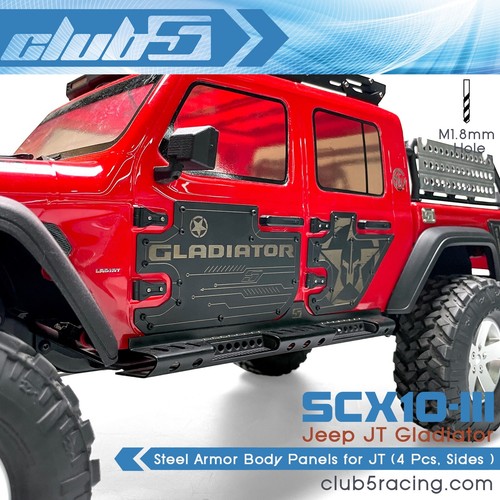 Jeep JT Kotflügel Hinten Für Axial SCX10 III – Kunststoff-Ersatzteil Für RC-Modellauto