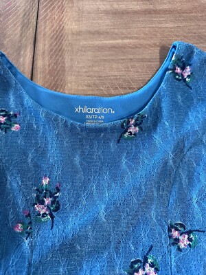 Xhilaration Girl's Blue Floral Lace Dress (size XS) | eBay Xhilaration Girl's Blue Floral Lace Dress (size XS) | eBay