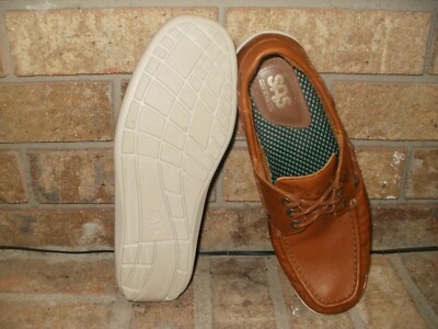 New SAS Old Sand Leather Decksider Boat Shoe Pick N or M 