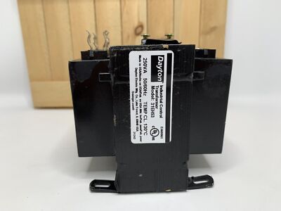 DAYTON 31EH53 Control Transformer,250VA,240/480VAC 31EH53