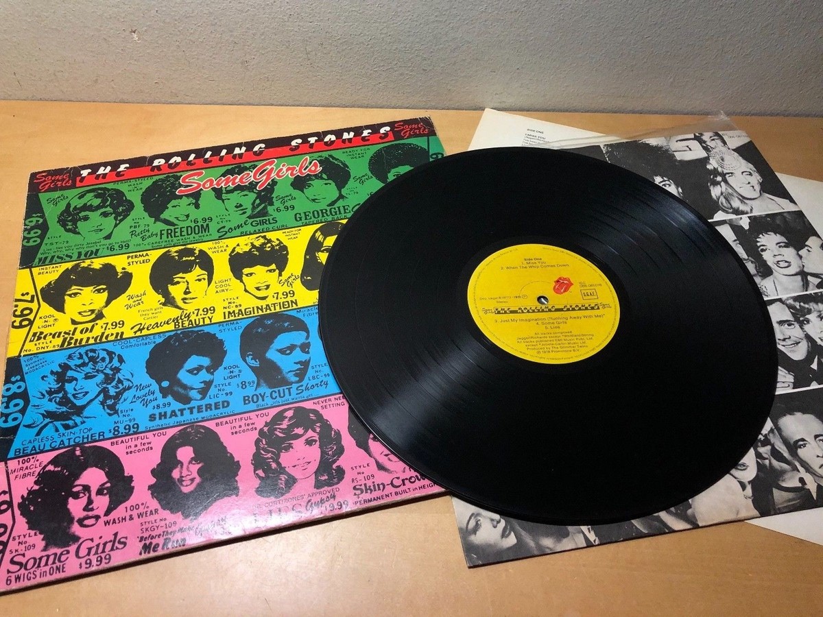 【レコードレア】The Rolling Stones Some Girls LP The Rolling Stones – Some Girls – Vinyl (LP, Album, Stereo