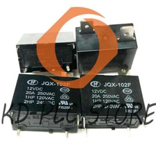 10Pcs New HONGFA JQX-102F 12VDC Power Relay HF102F-12VDC Replace JT102F-T-12VDC