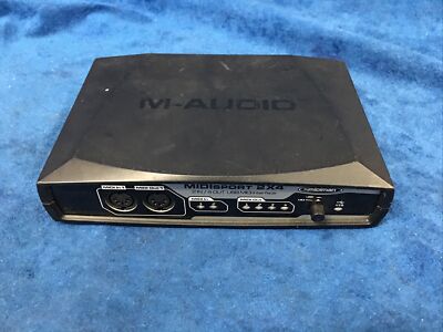 M-Audio Midisport 2x4 Midi Man Midi Interface Black