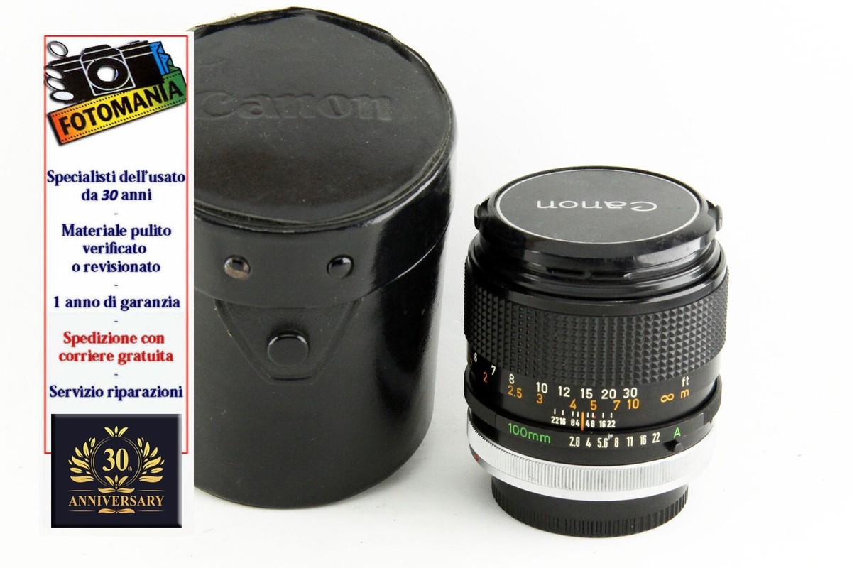 ★美品★ キヤノン CANON FD 100mm F2.8 S.S.C #433 Canon 100mm f2.8 S.S.C. - Lens – Kamerastore