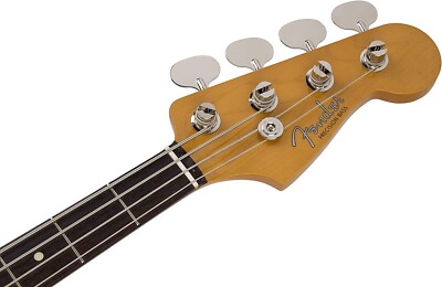 Fender HAMA OKAMOTO Precision Bass Olympic White Red Tortoiseshell