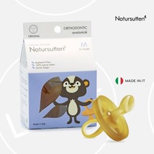 Natursutten Natural Rubber Original Orthodontic Pacifier  Soft Latex Soother