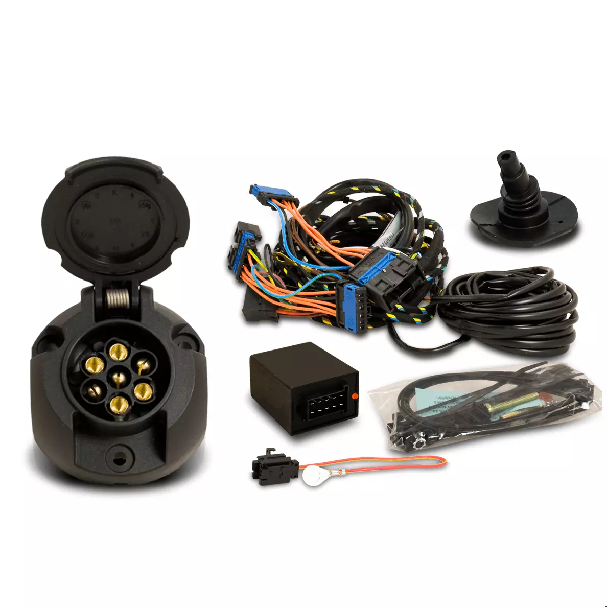 Vw touareg tow bar cheap wiring