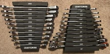 Craftsman 20 Piece Ratcheting Wrench Set Inch/Metric 46820