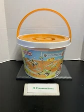 Meccano 150+ Piece Erector Set #0252 15 Models Construction Set W/ Storage Tub