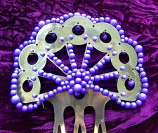 Spanish mantilla style hair comb  ABQ  NO US IMPORT TAX