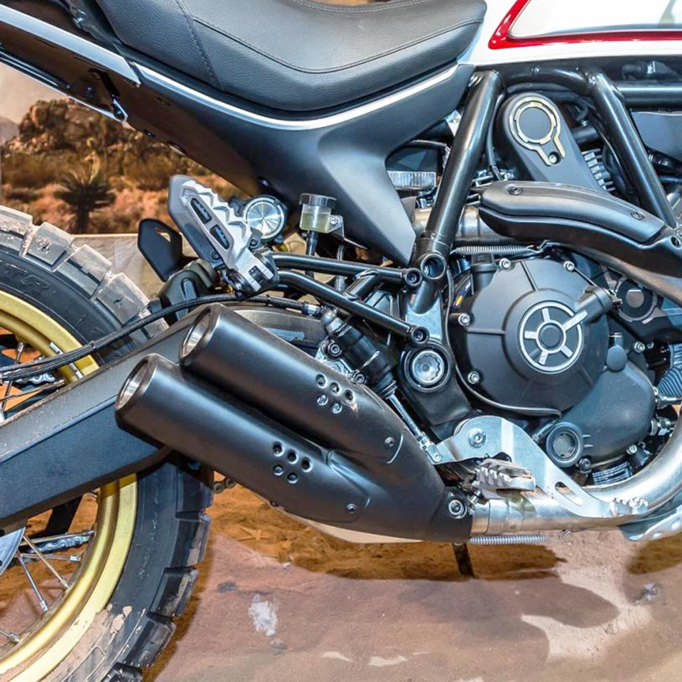 Reposapiés con almohadilla de goma para Ducati Multistrada 1200 Hypermotard SP Scrambler 1100 Foto 4 de 4