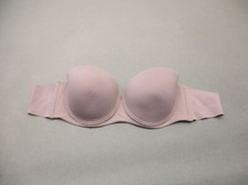 36B Unbranded Womens Taupe Padded Underwire Back Close Strapless Push-Up Bra 6A