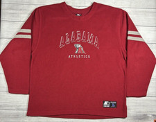 Vintage Starter Alabama Crimson Tide Sweatshirt Size Large Fleece Football