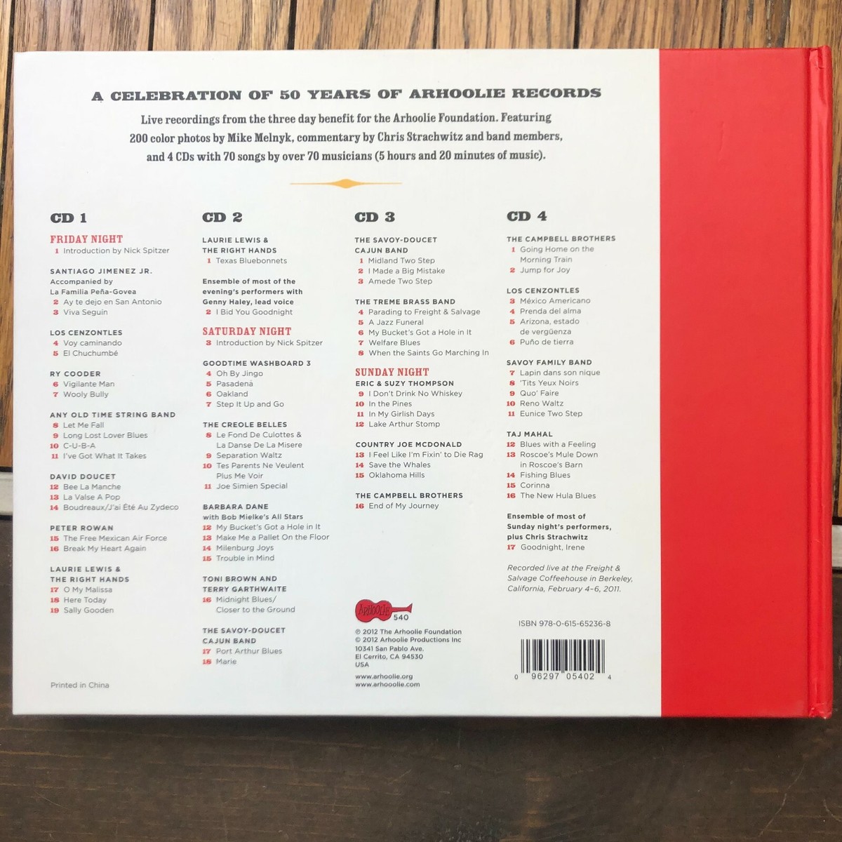 They All Played For Us - Arhoolie Records 50th Anniversary 