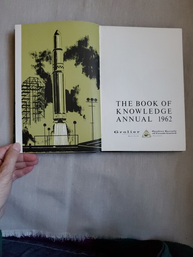 The Book Of Knowledge Annual 1962 Grolier Incorporated - Rockets & Space Race! - Picture 4 of 23