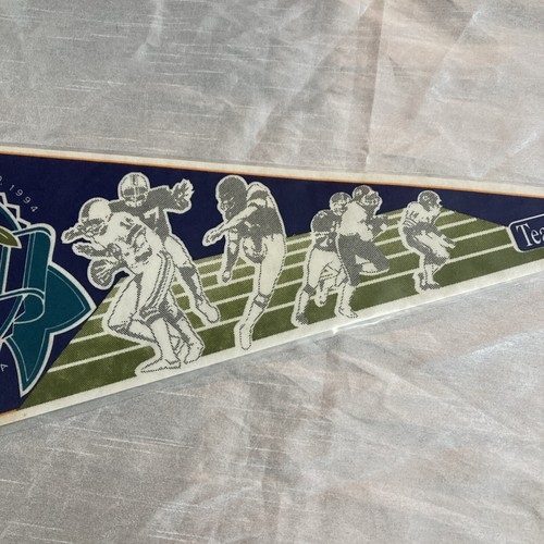 Dallas Cowboys Pennant Flag Super Bowl XXVII 1994 In Plastic Protec - Picture 3 of 4