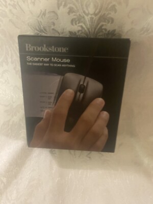 Brookstone Scanner Mouse, Easiest way to Scan NWB