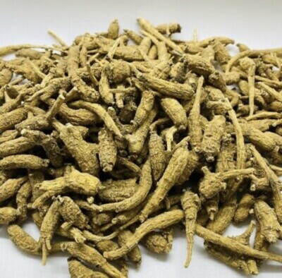 1LB - Hand Selected American Ginseng Root Tails Size S/M - Wisconsin ginseng