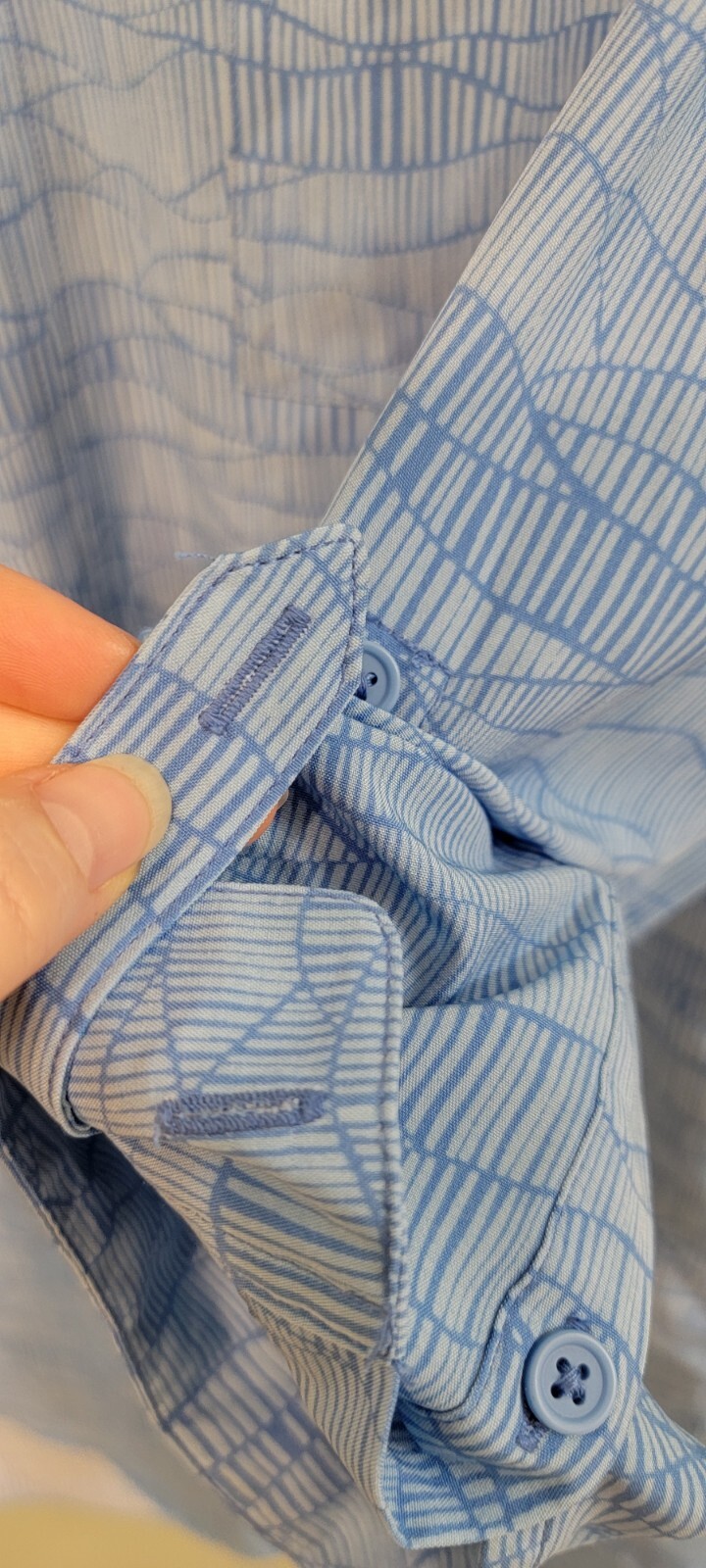 Shore To Summit Sun Protection Dress Blue Sea Mist Outdoor Dress Size L