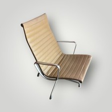Herman Miller Eames Aluminum Group Lounge Chair EA 116 1980s Vintage