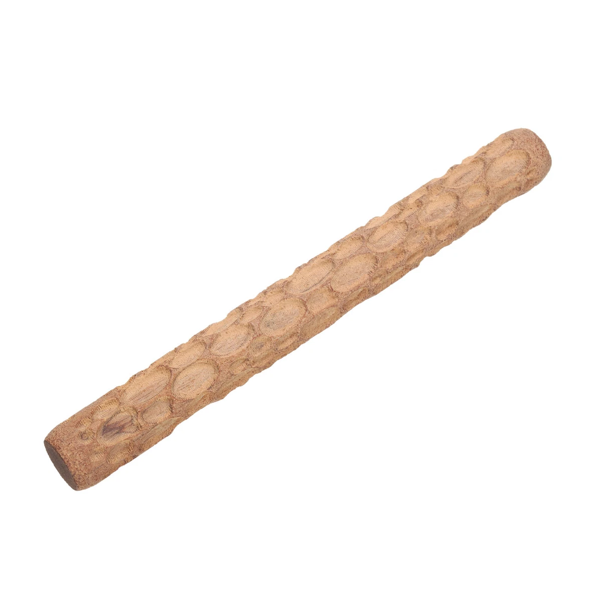 Rodillo de arcilla de madera 12 cm herramientas de cerámica de madera rodillos de textura de guijarros