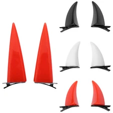 1 Pair Devil Horns Hair Clips Headwear Costume Accessories for Halloween Cosplay