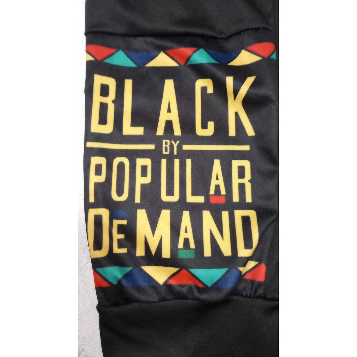 Black by popular demand womens large pants leggings zip pockets