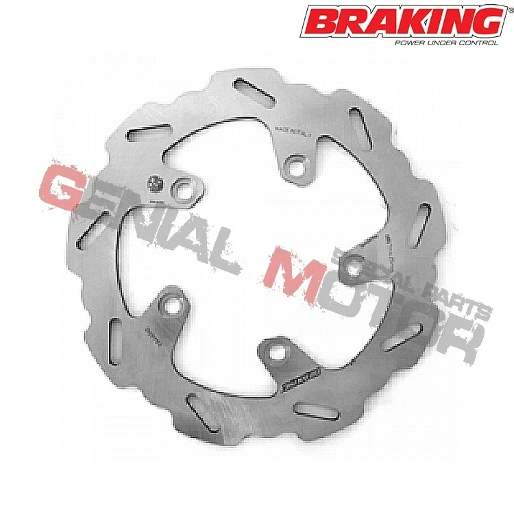 YA44RID Disco Freno Posteriore DX Braking W-FIX per YAMAHA FZ6 S2 2007 > 2008 Foto 2 de 2