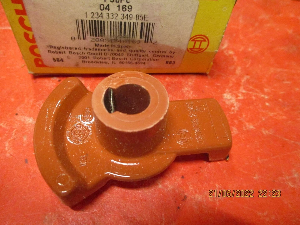 VOLVO-740,745,760,780,940 1985-95 NUEVO BOSCH- ROTOR ENCENDIDO 1234332349 04169 Foto 3 de 4