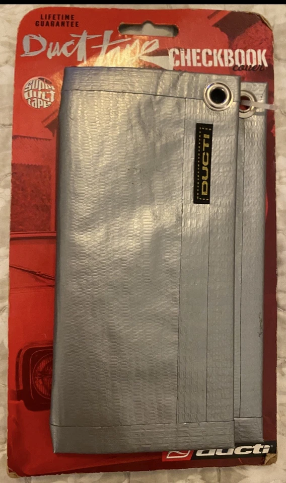 Duct Original Classic Duct Tape Bifold Wallet Mens Kids Gift - Image 2 of 4